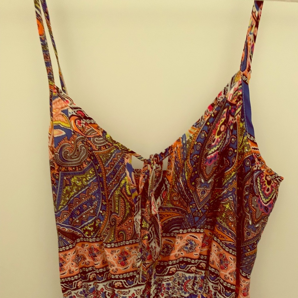 Patterned Maxi Dress
